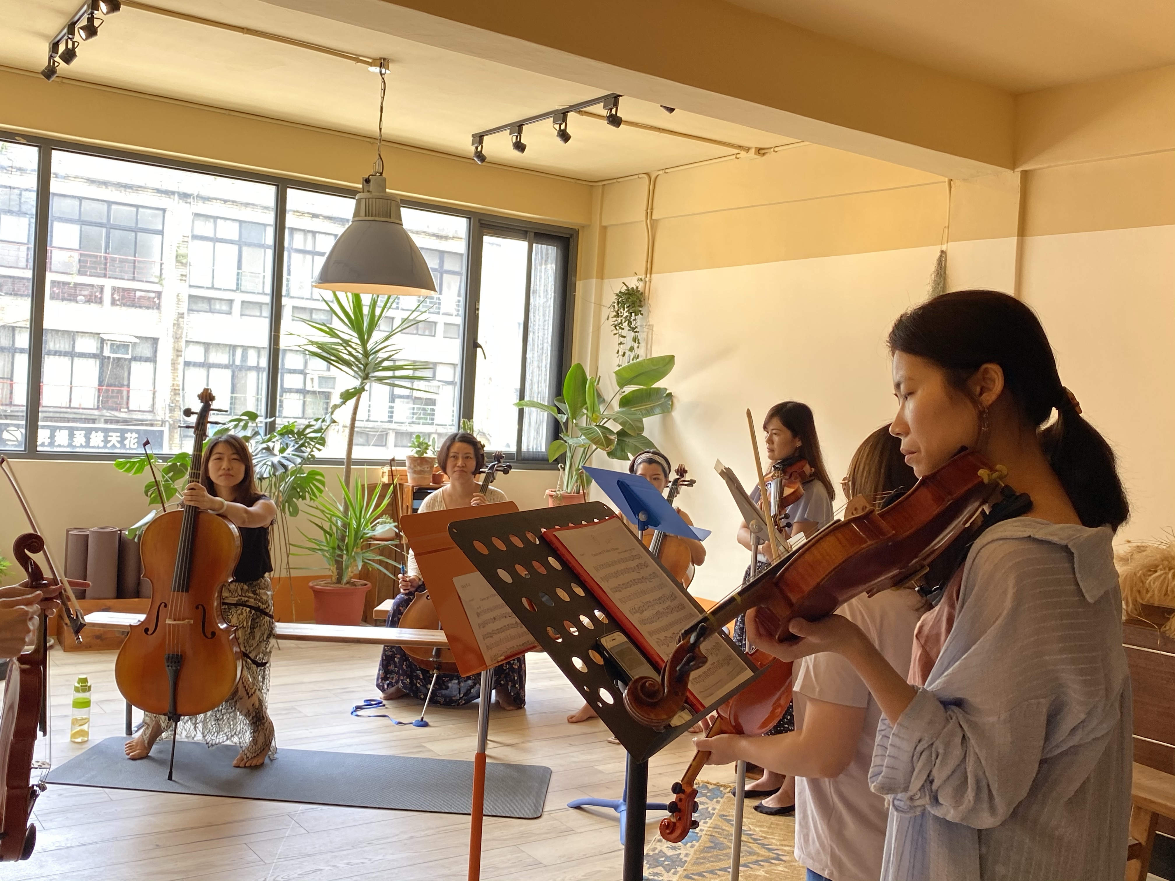 2020年小提琴團體班之音樂美學課程