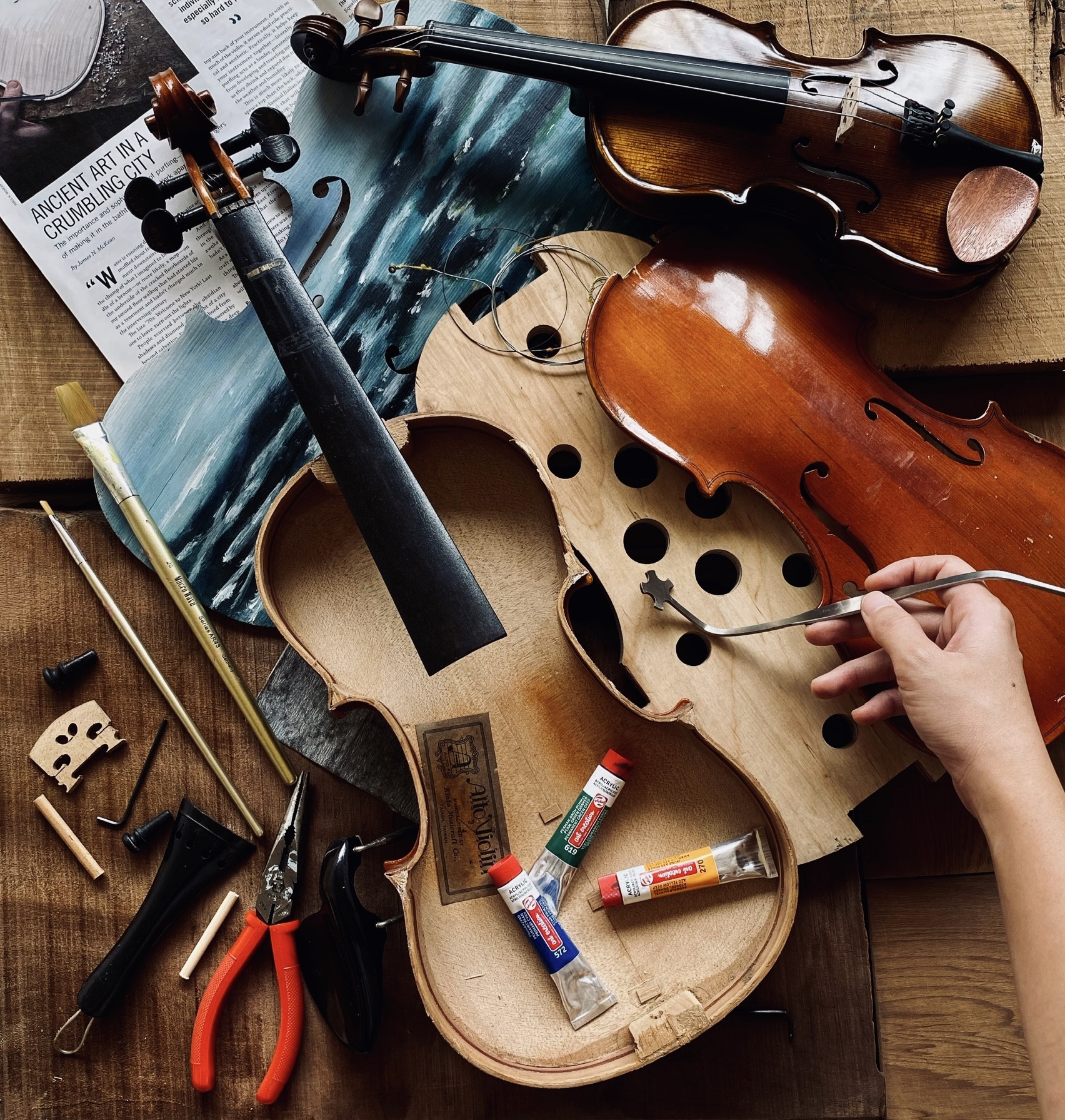 提琴 手作 體驗工坊 Violin Workshop 2020